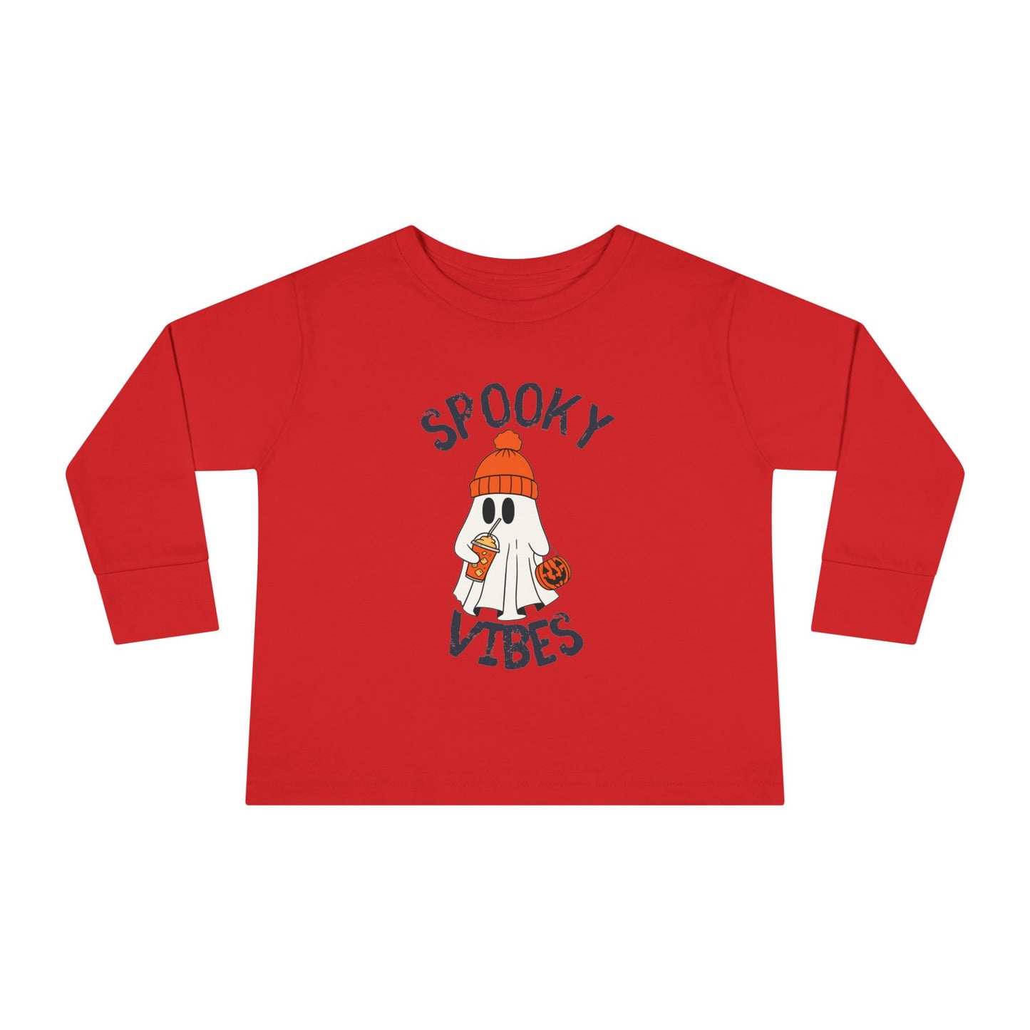 Spooky Vibes Toddler Long Sleeve Tee