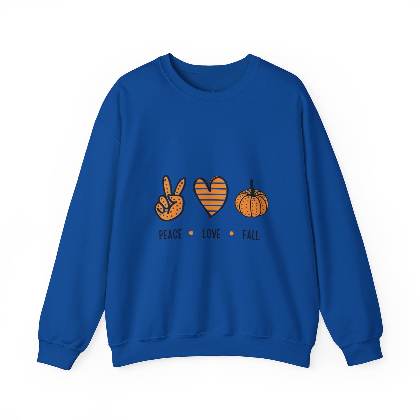 Peace Love Fall Crewneck Sweatshirt
