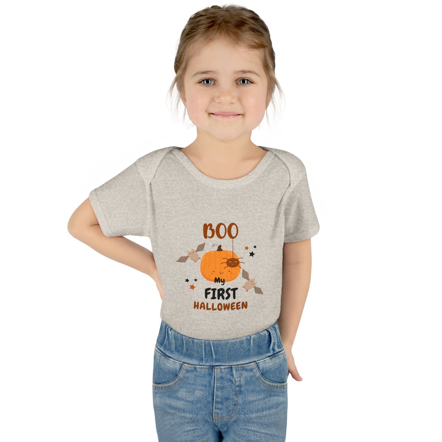 Boo First Halloween Baby Onesie