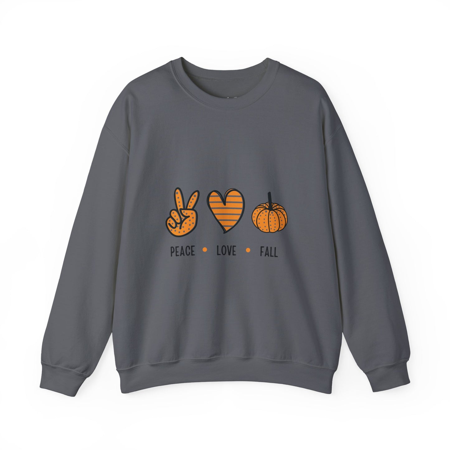 Peace Love Fall Crewneck Sweatshirt