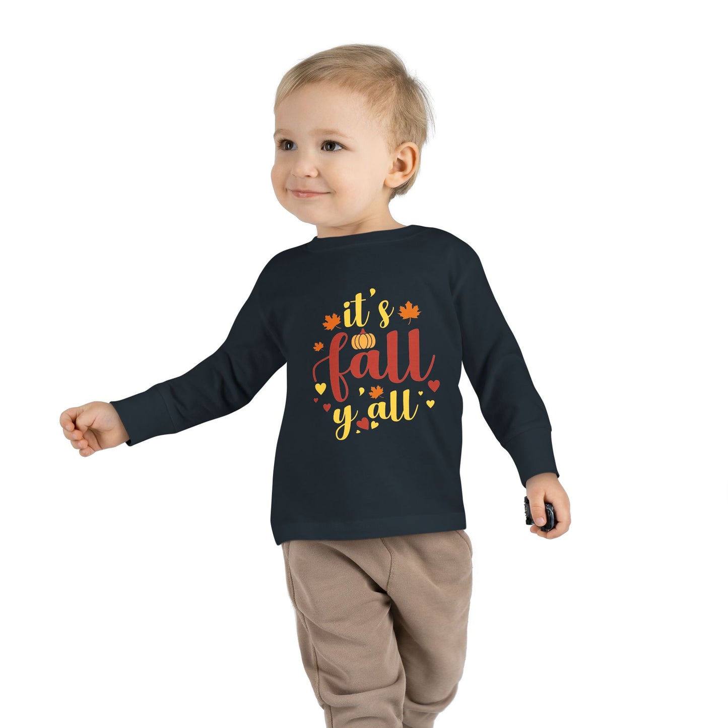 It’s Fall Y’all Toddler Long Sleeve Shirt