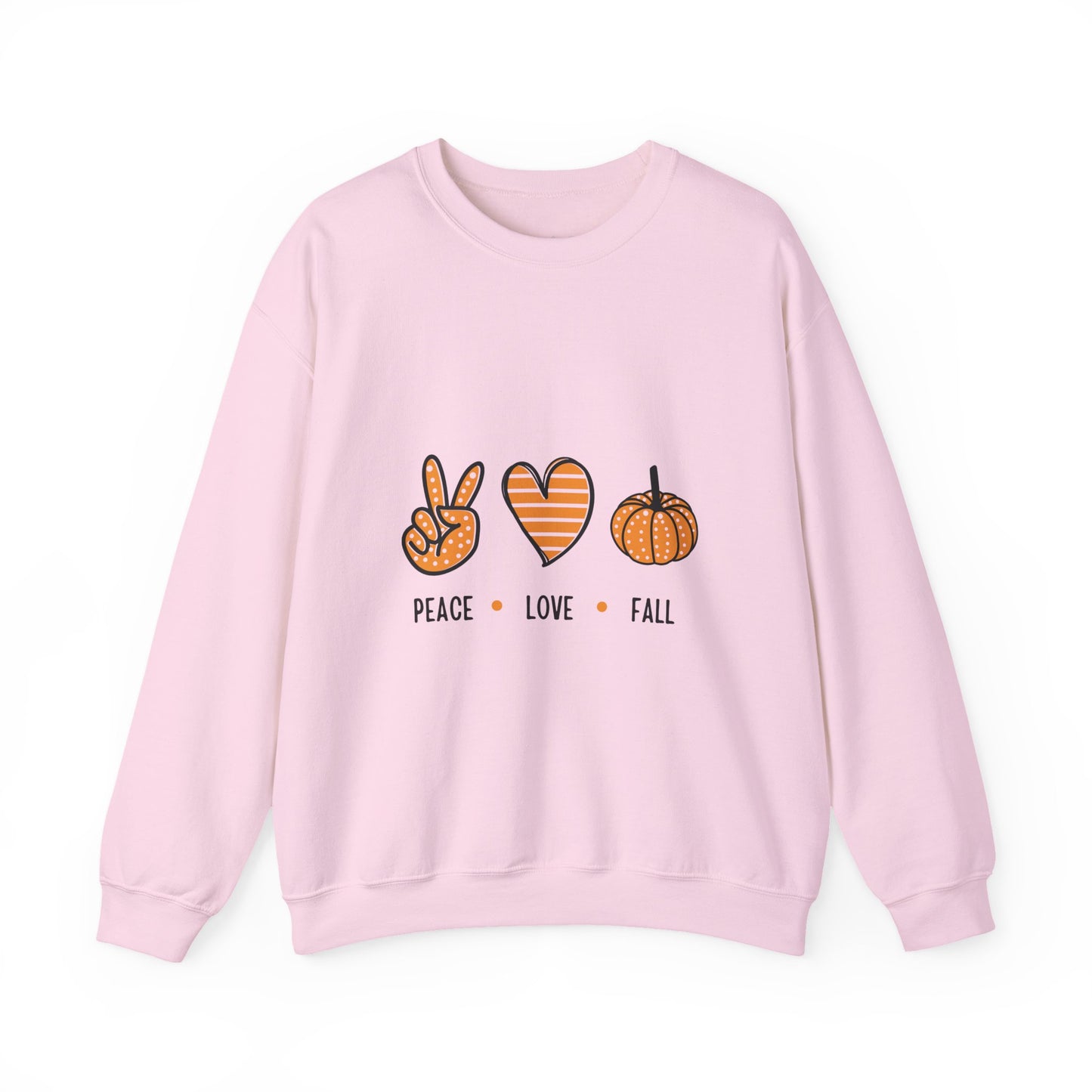 Peace Love Fall Crewneck Sweatshirt