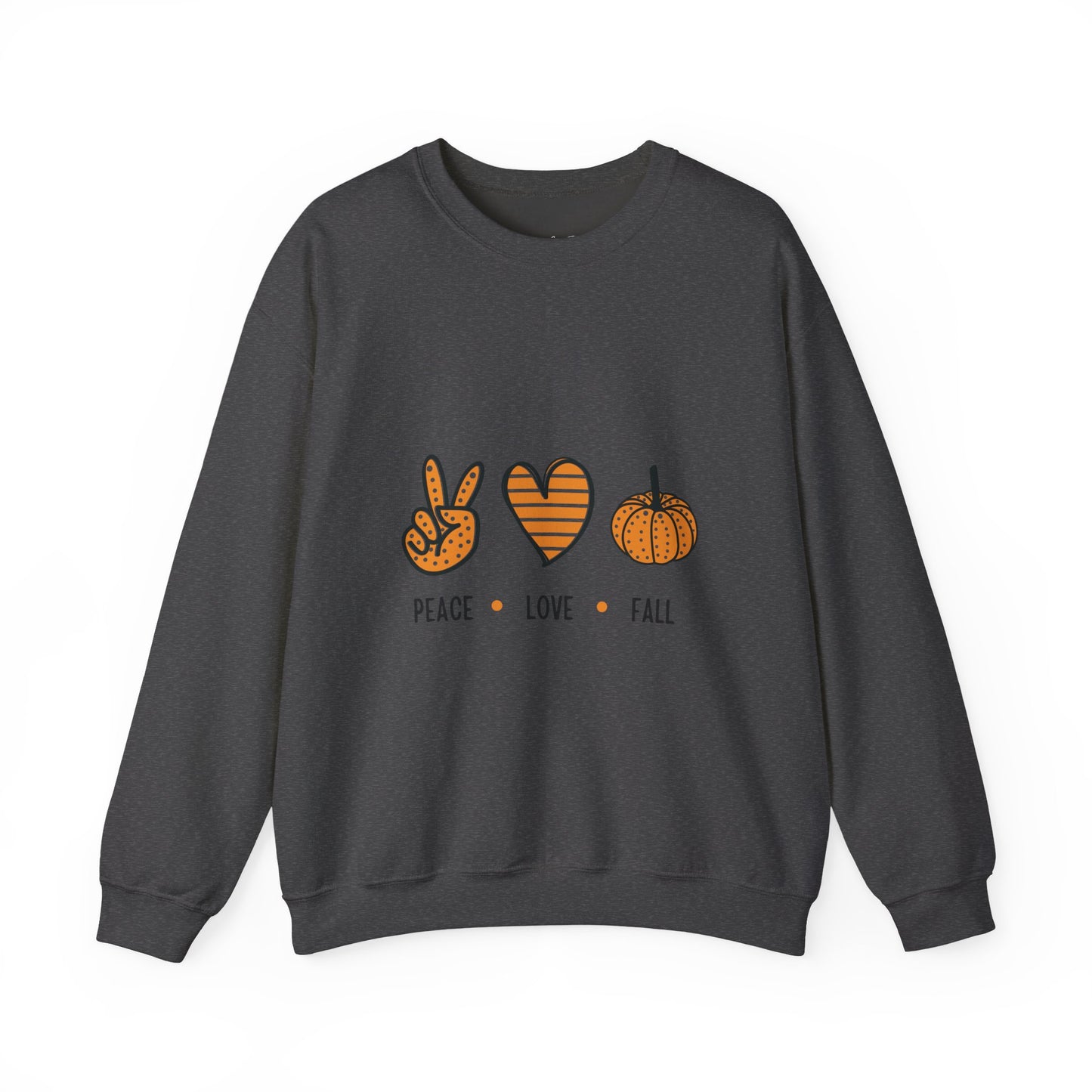 Peace Love Fall Crewneck Sweatshirt