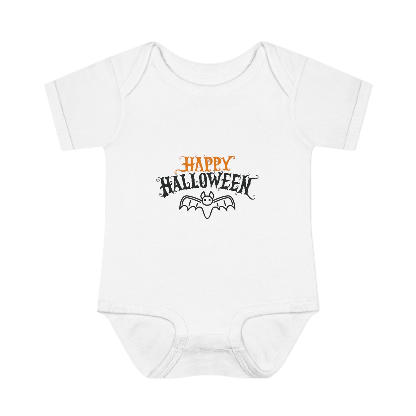 Happy Halloween Bat Baby Onesie