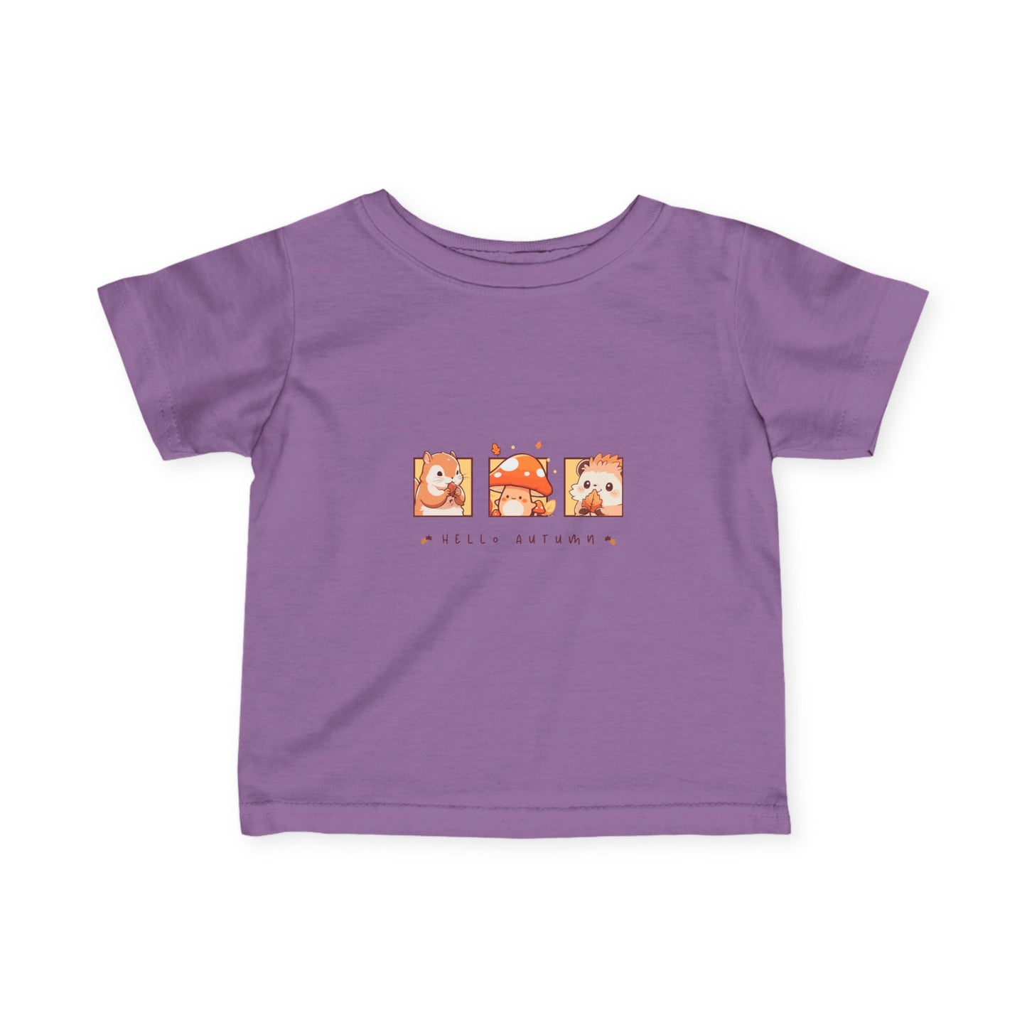 Hello Autumn Animals Infant Tee