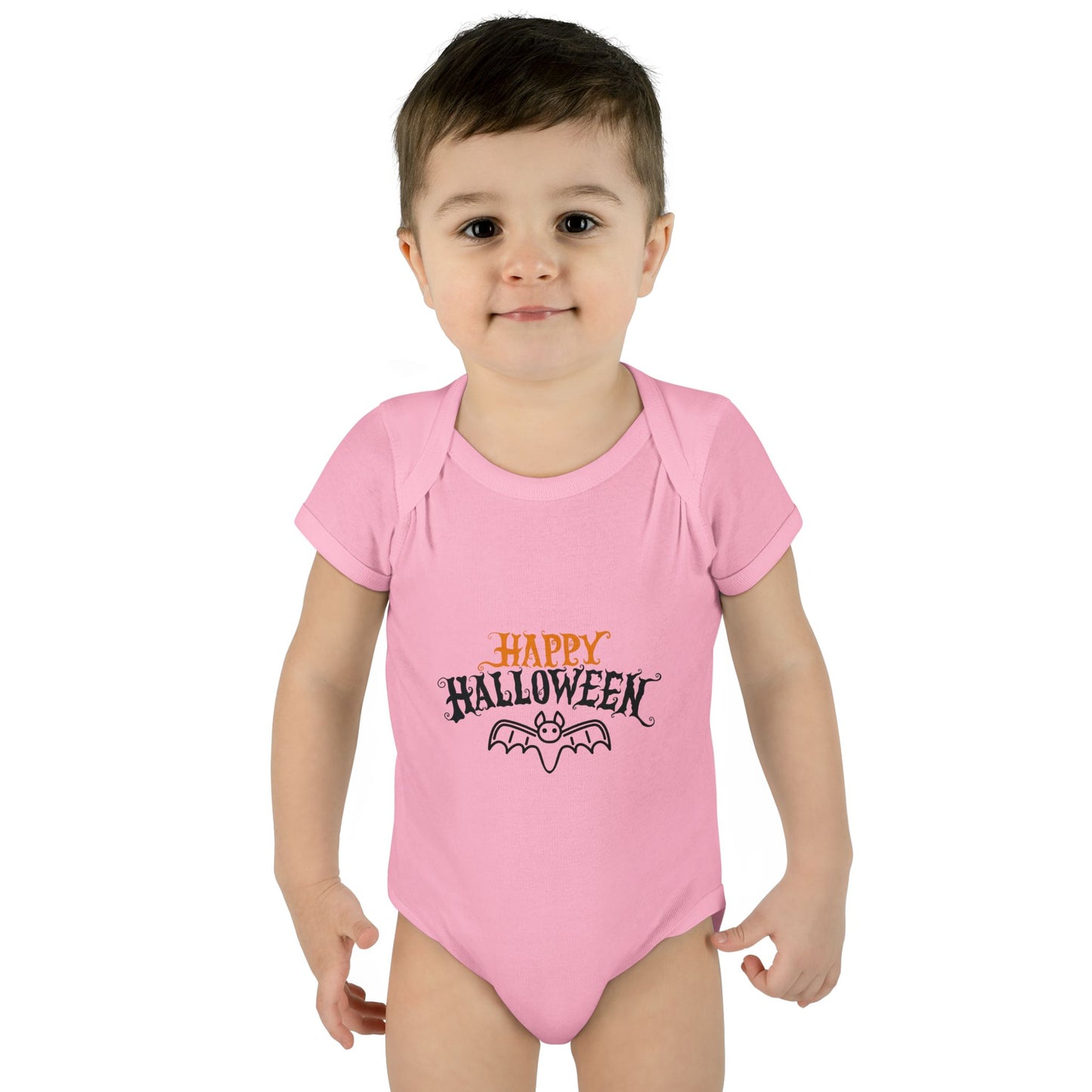 Happy Halloween Bat Baby Onesie