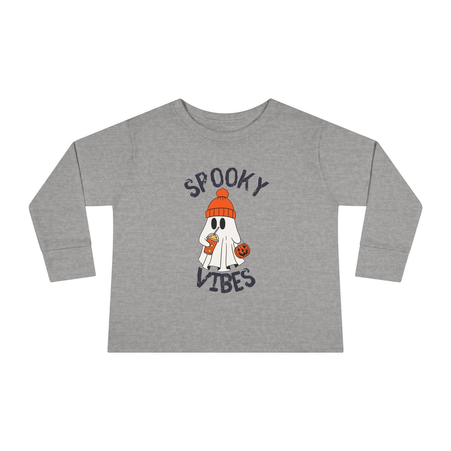 Spooky Vibes Toddler Long Sleeve Tee