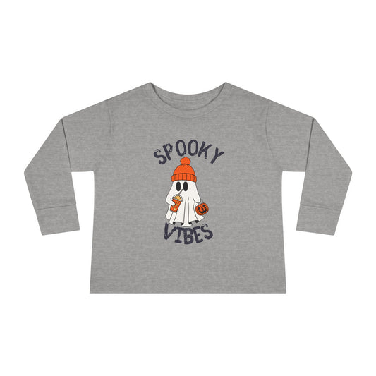 Spooky Vibes Toddler Long Sleeve Tee
