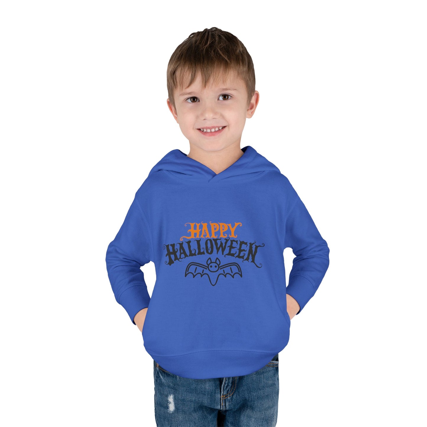 Happy Halloween Bat Toddler Hoodie
