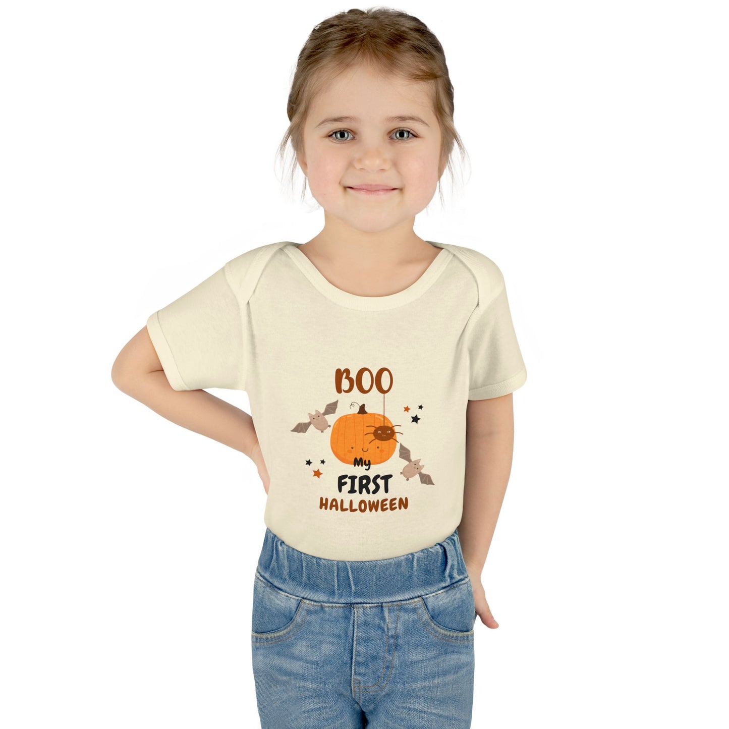 Boo First Halloween Baby Onesie