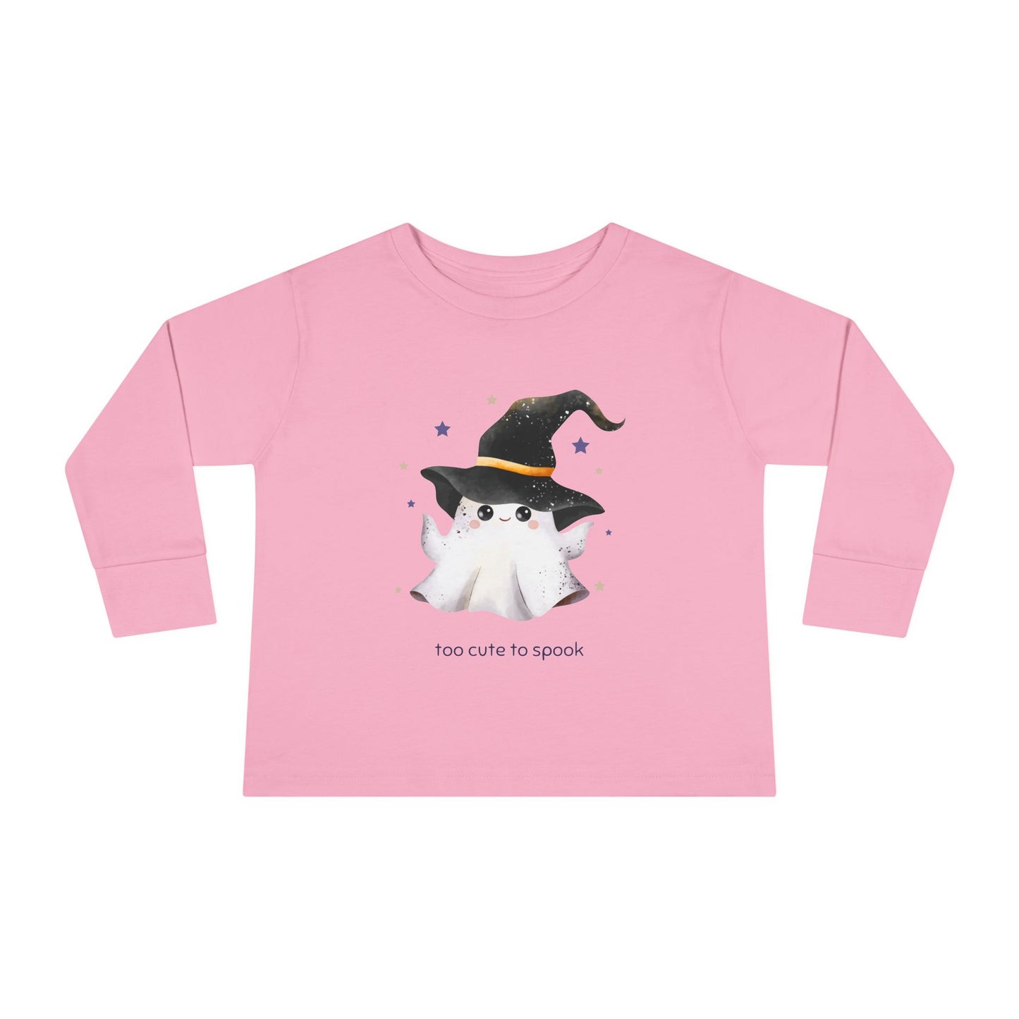 Too Cute to Spook Toddler Long Sleeve Shirt