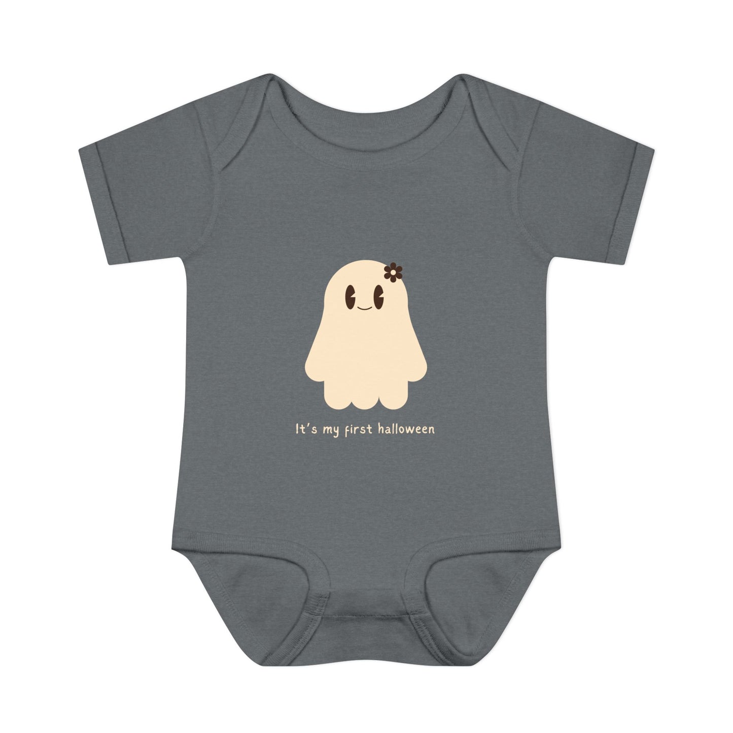 Ghost First Halloween Baby Onesie