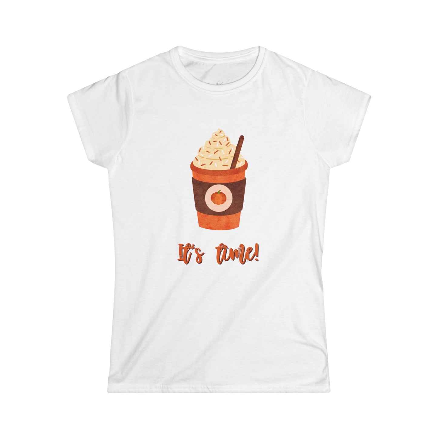 It’s Time Pumpkin Spice Women’s Tee