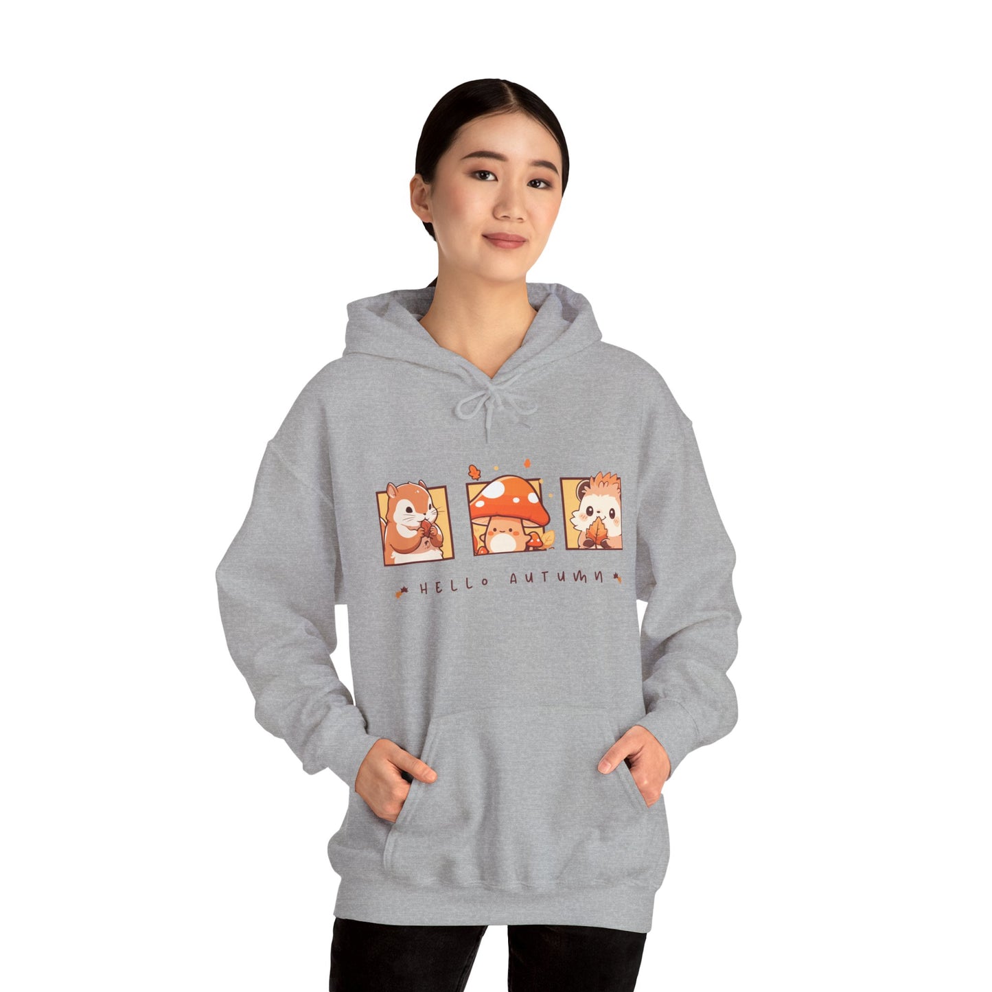 Hello Autumn Animals Women’s Hoodie