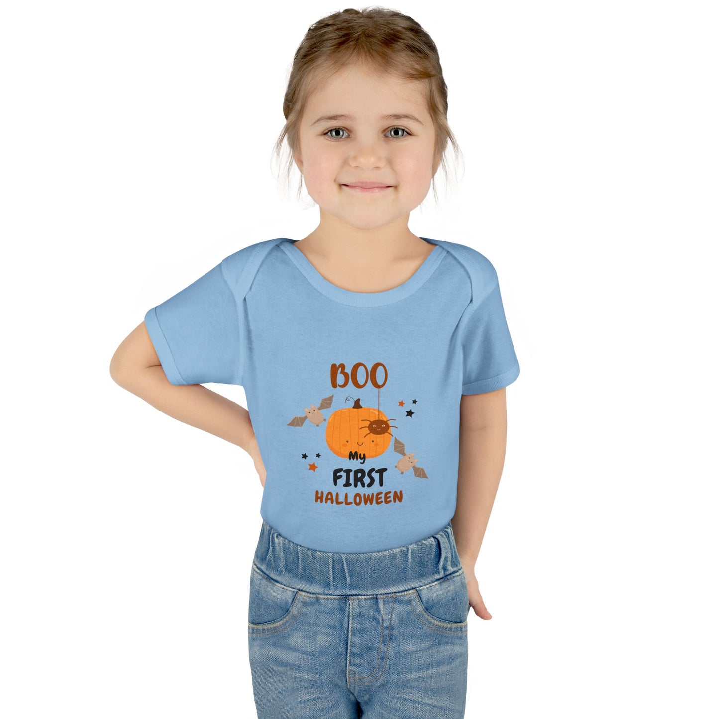 Boo First Halloween Baby Onesie