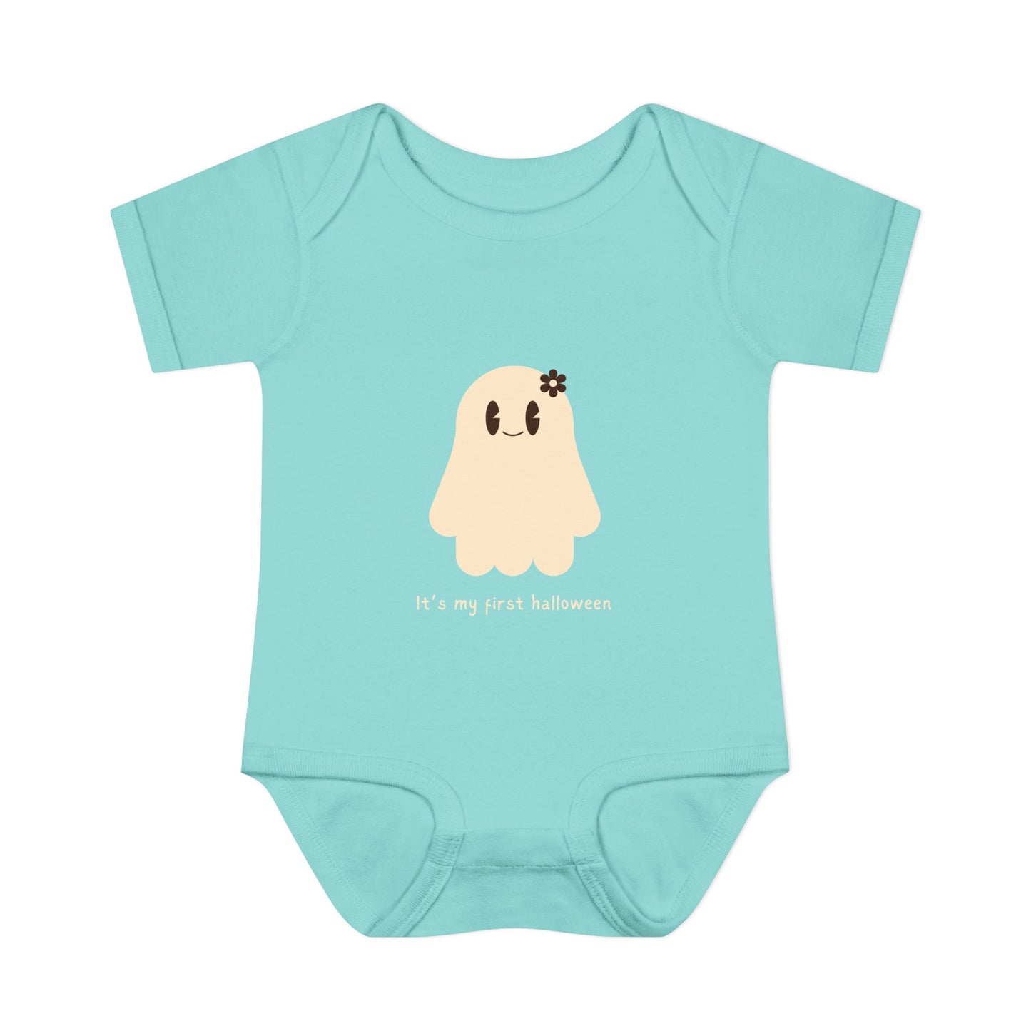 Ghost First Halloween Baby Onesie