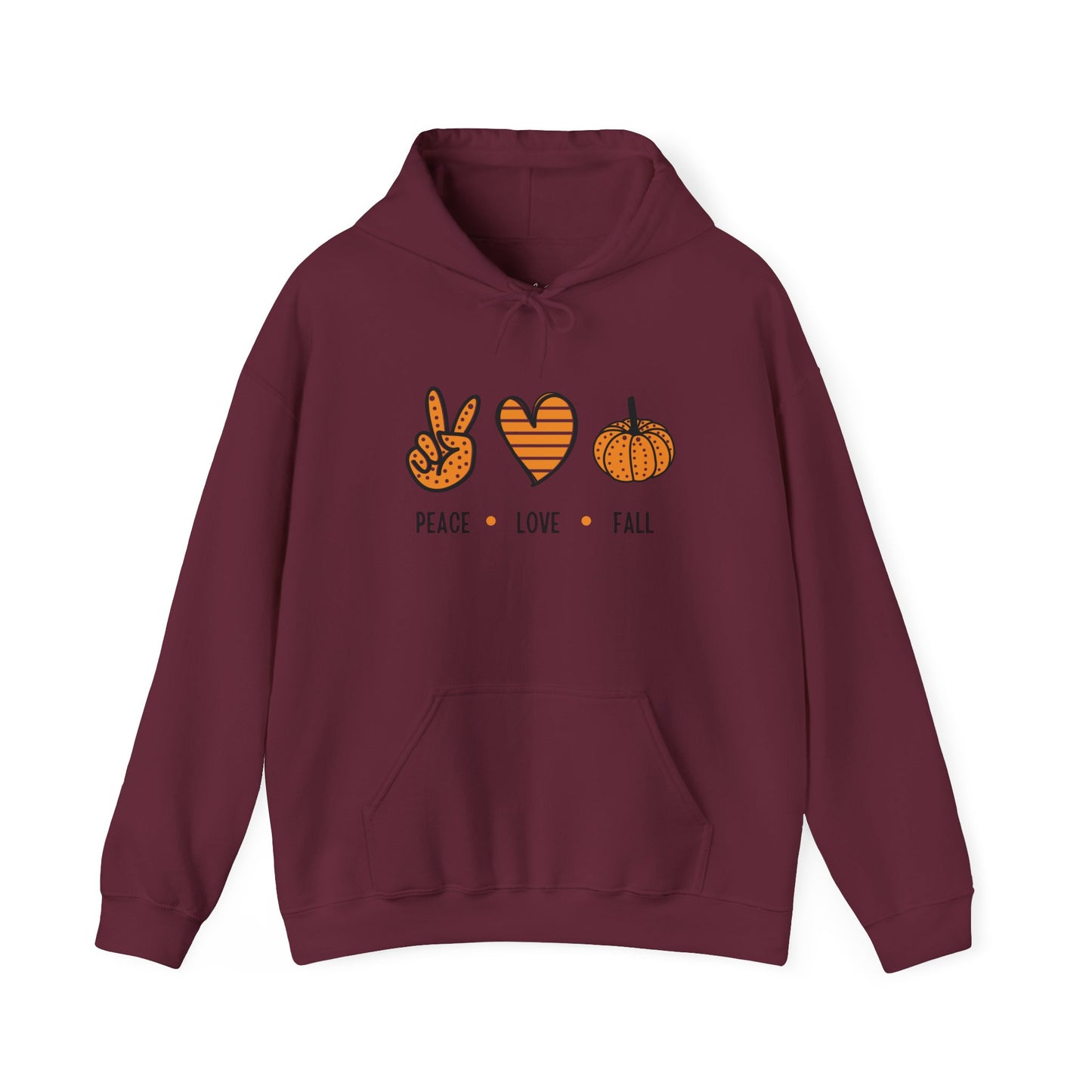 Peace Love Fall Hoodie