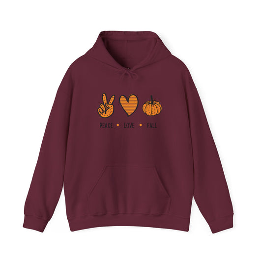 Peace Love Fall Hoodie