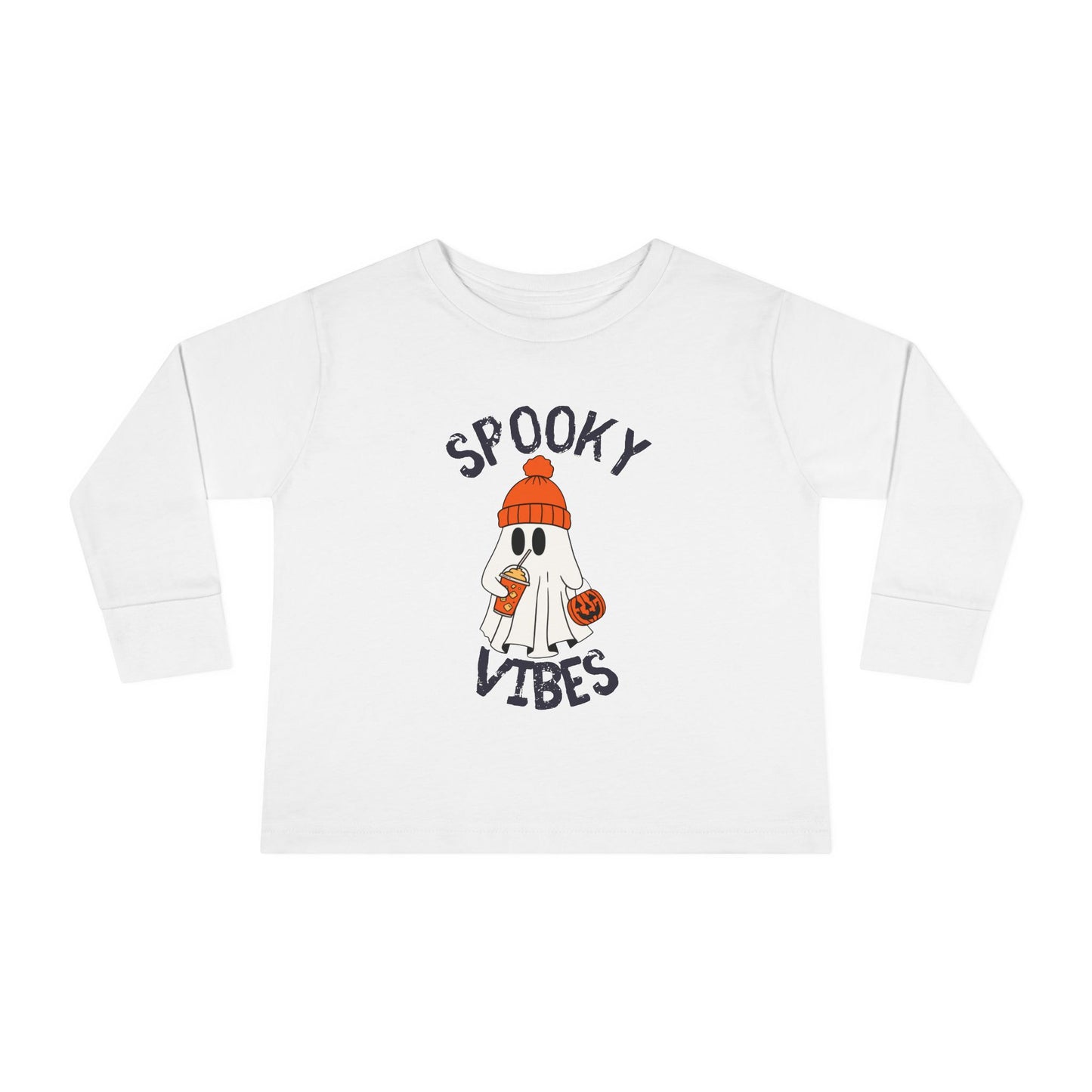 Spooky Vibes Toddler Long Sleeve Tee