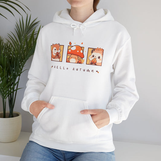 Hello Autumn Animals Women’s Hoodie