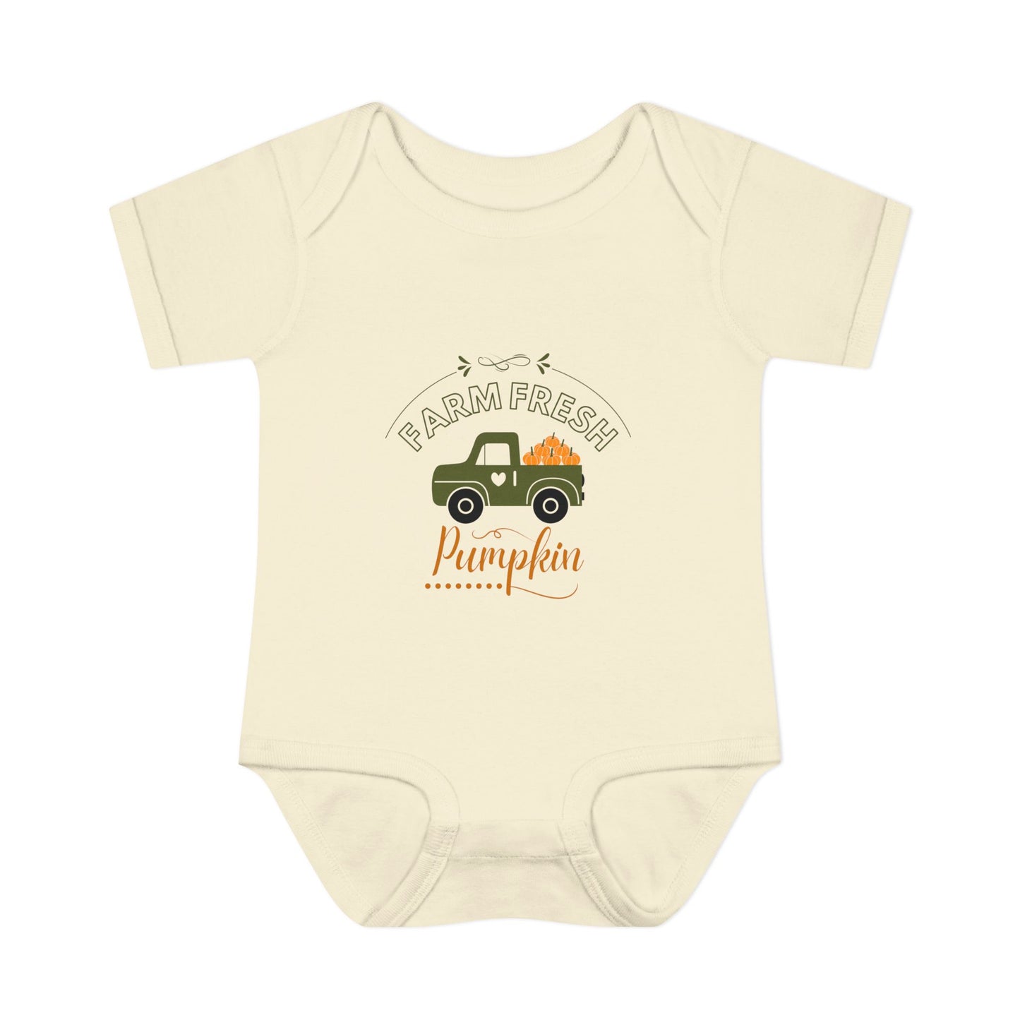 Farm Fresh Pumpkin Baby Onesie