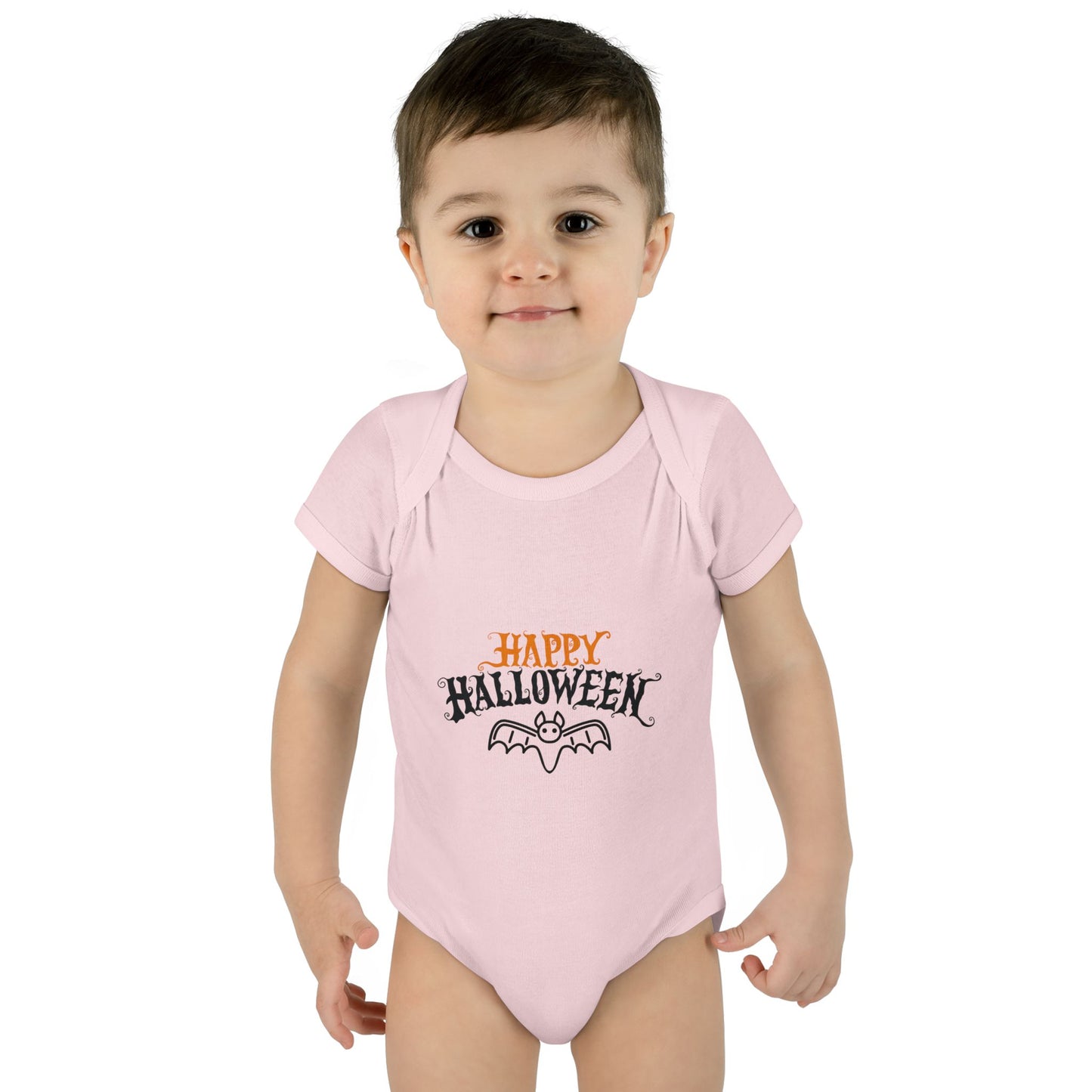 Happy Halloween Bat Baby Onesie