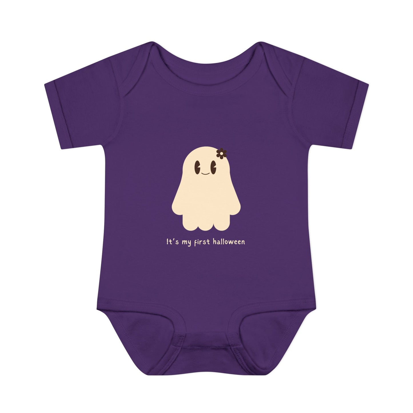 Ghost First Halloween Baby Onesie