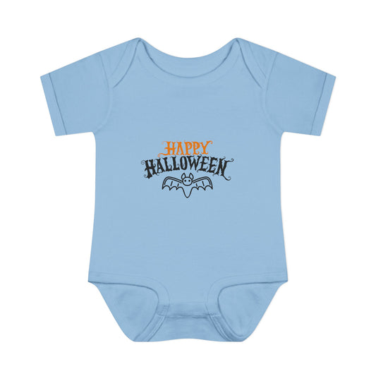 Happy Halloween Bat Baby Onesie