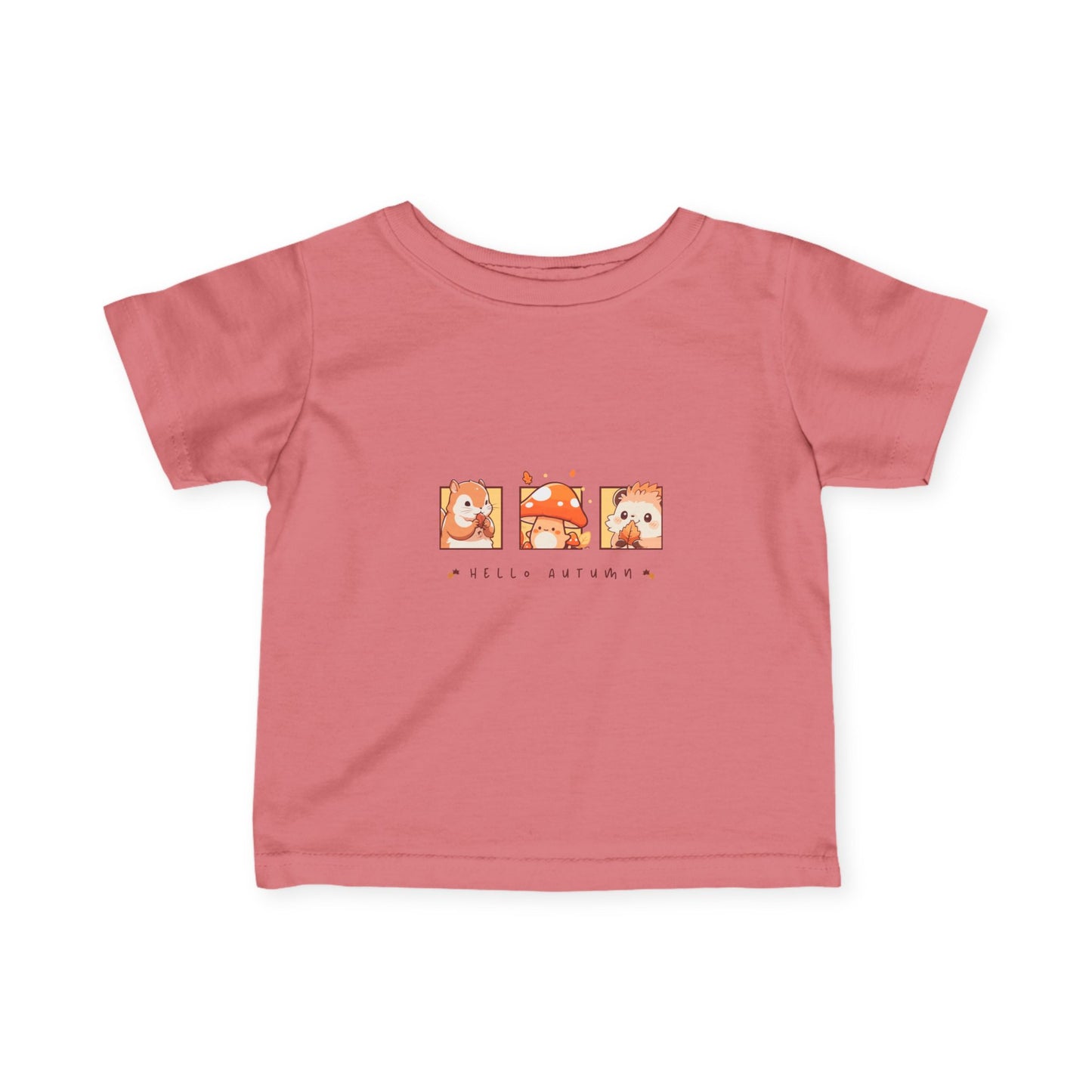 Hello Autumn Animals Infant Tee