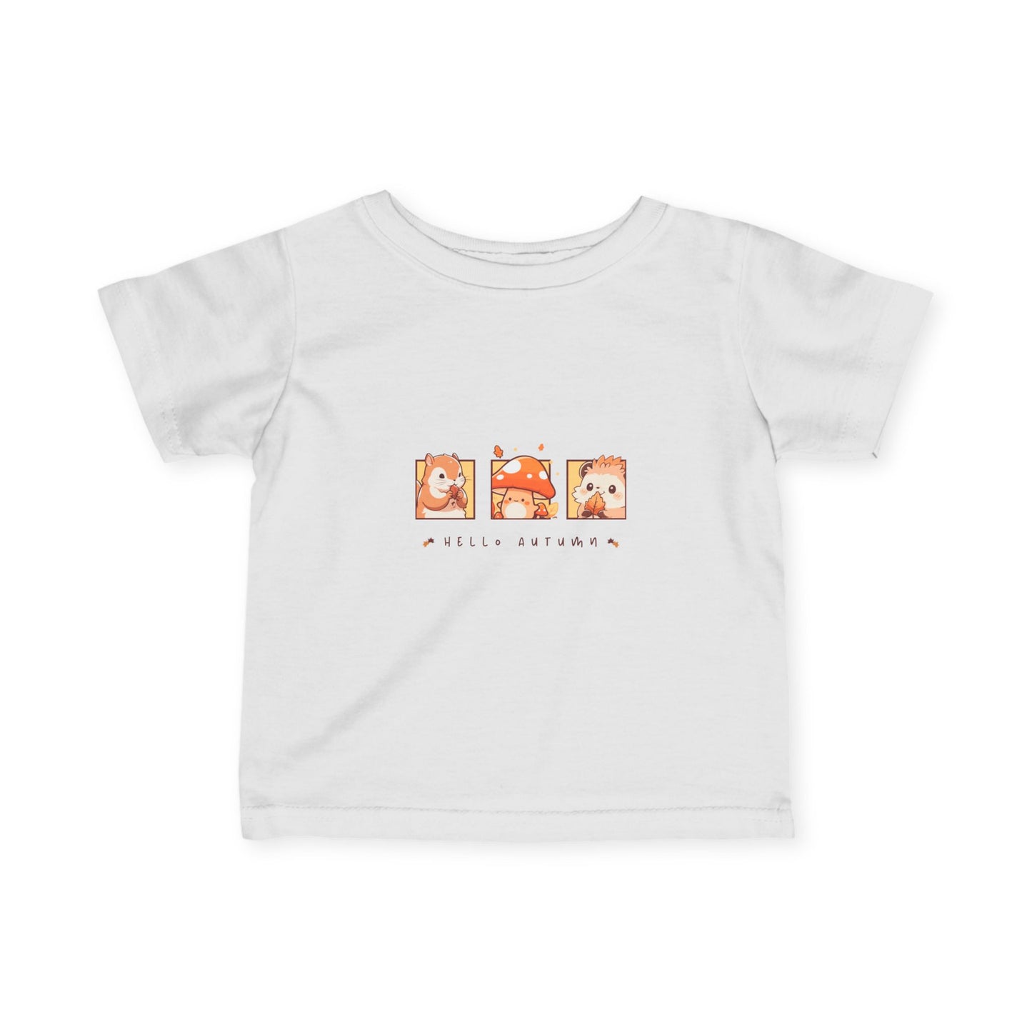 Hello Autumn Animals Infant Tee
