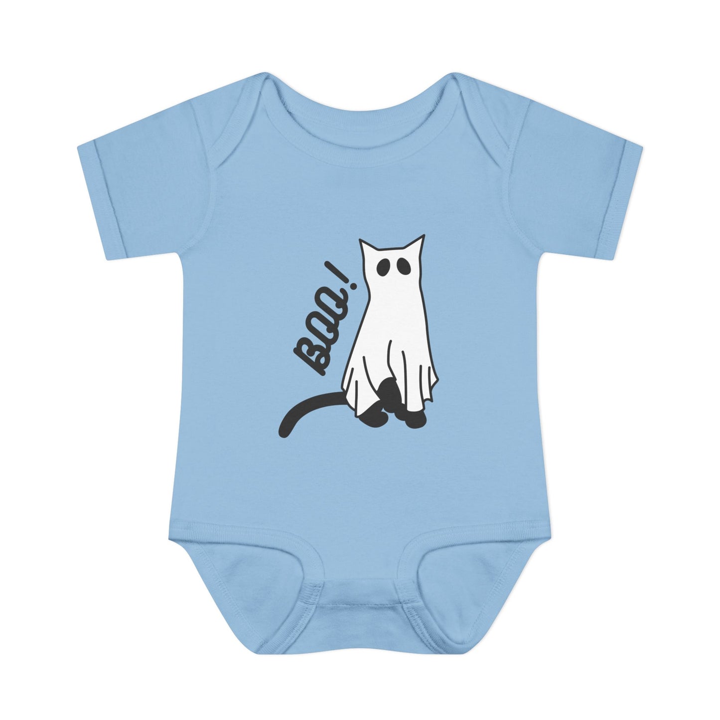 Boo Kitty Baby Onesie