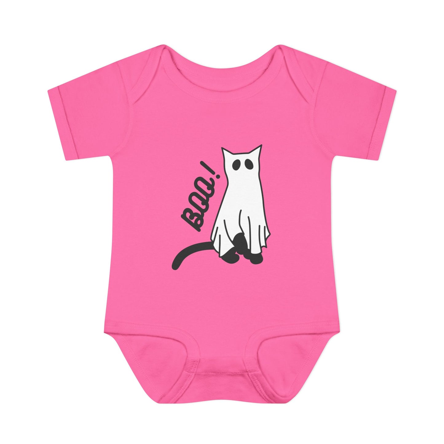 Boo Kitty Baby Onesie