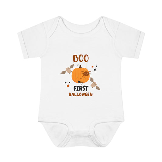 Boo First Halloween Baby Onesie