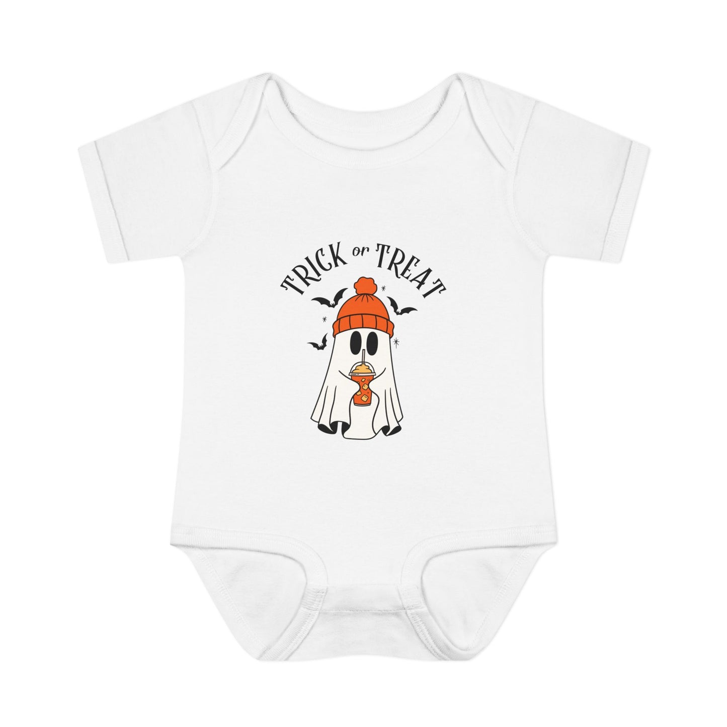 Trick or Treat Ghost Baby Onesie