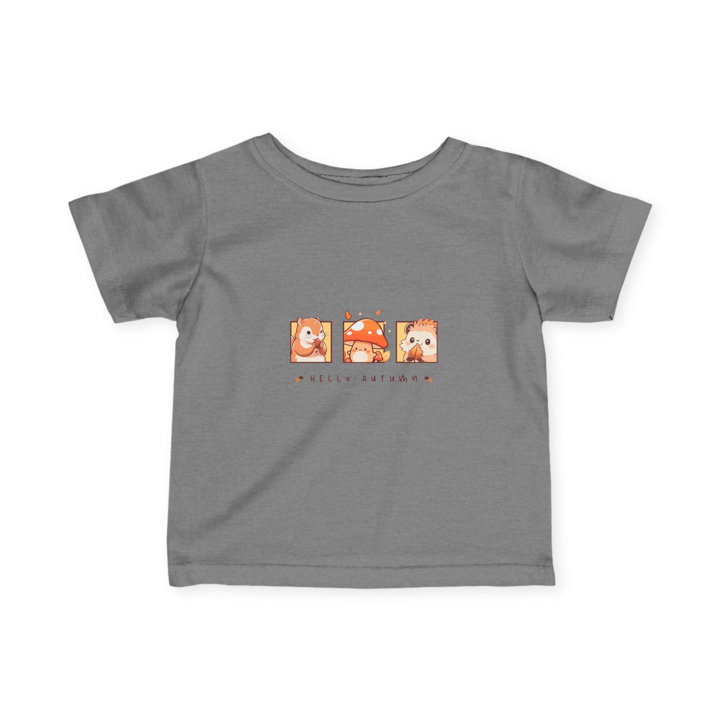 Hello Autumn Animals Infant Tee