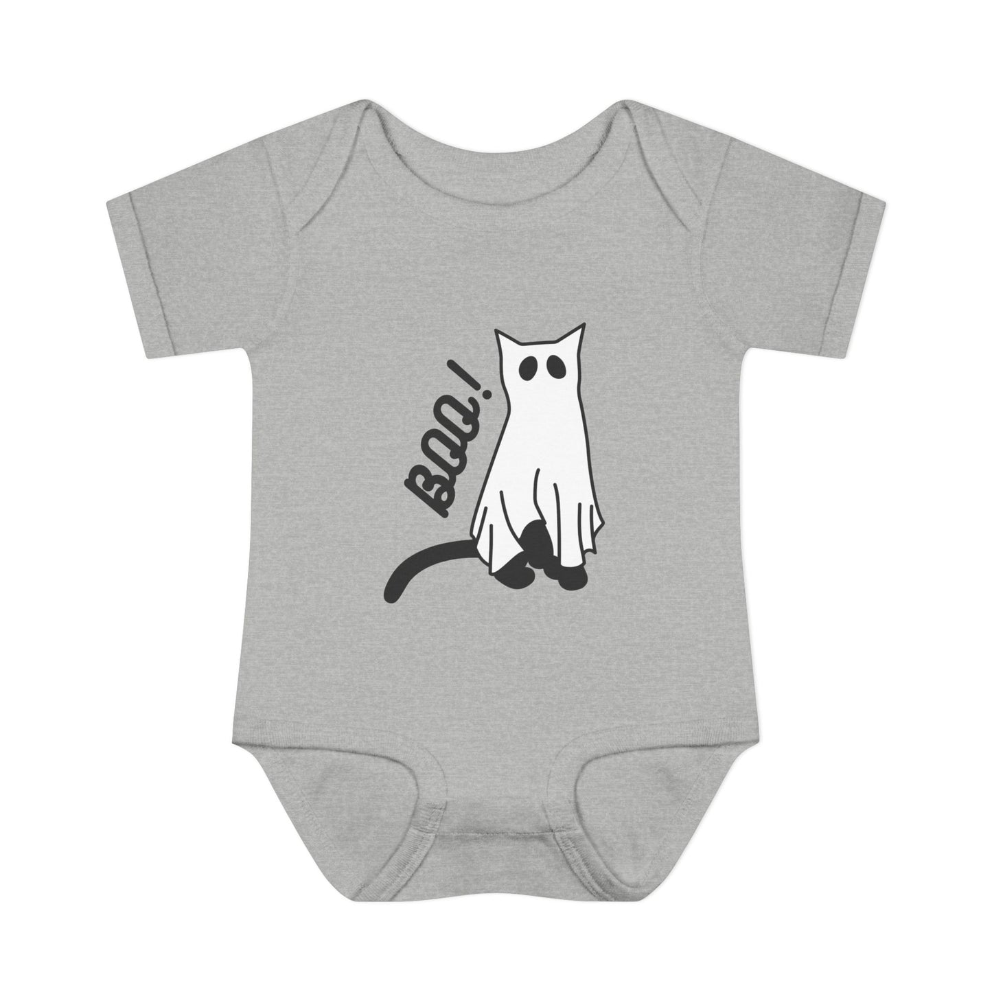 Boo Kitty Baby Onesie