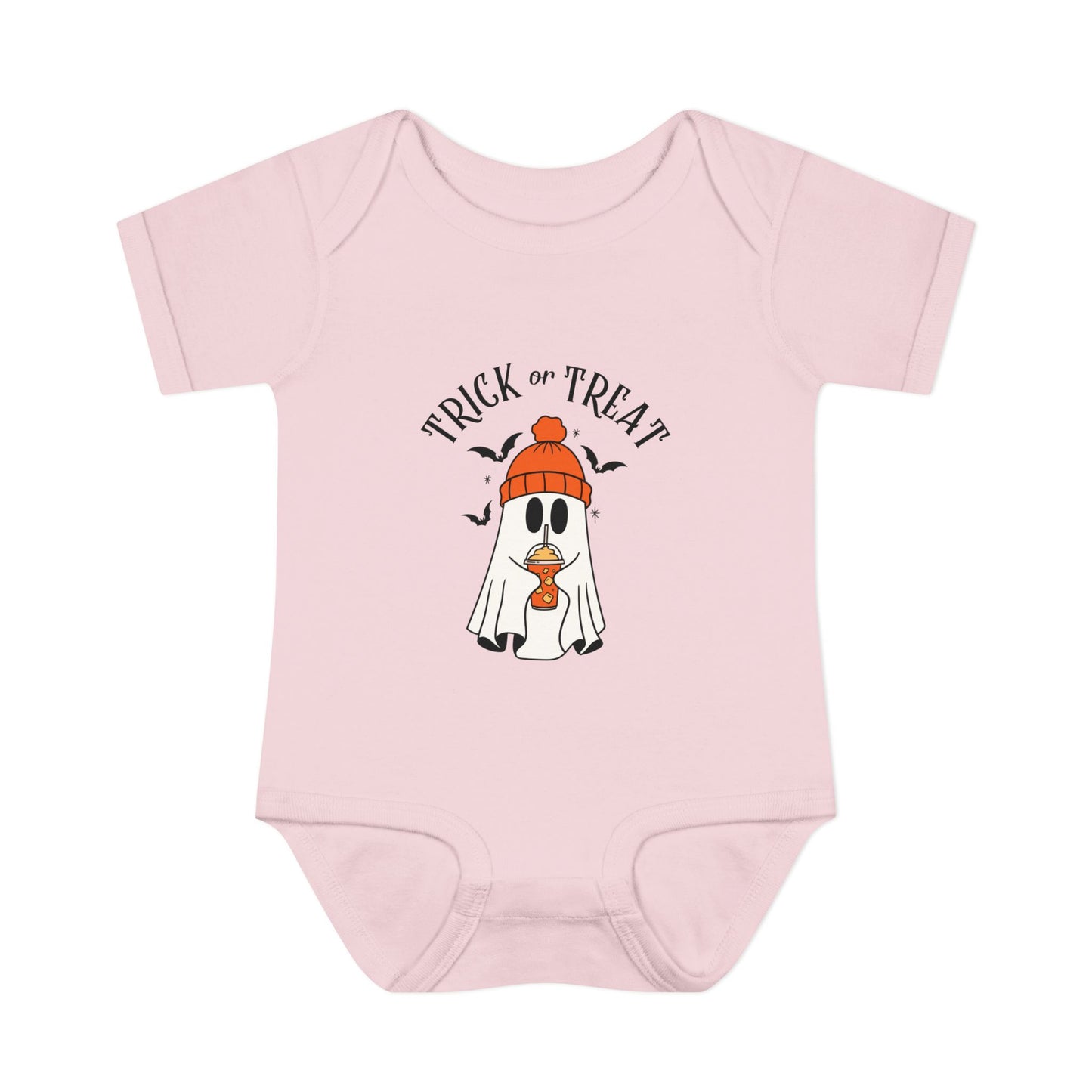 Trick or Treat Ghost Baby Onesie