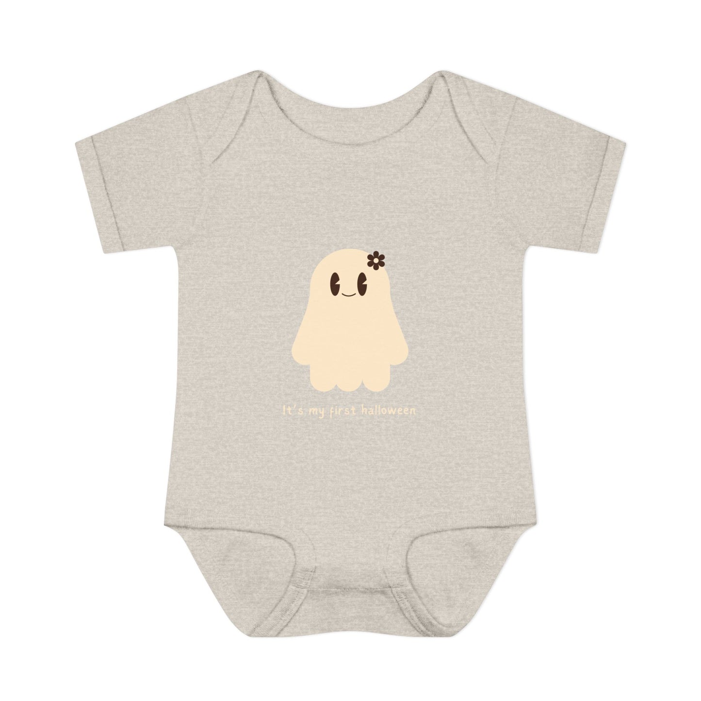 Ghost First Halloween Baby Onesie