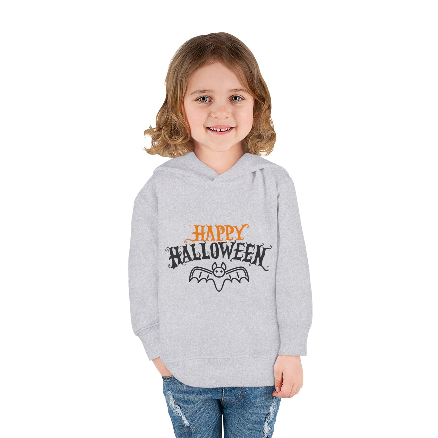 Happy Halloween Bat Toddler Hoodie