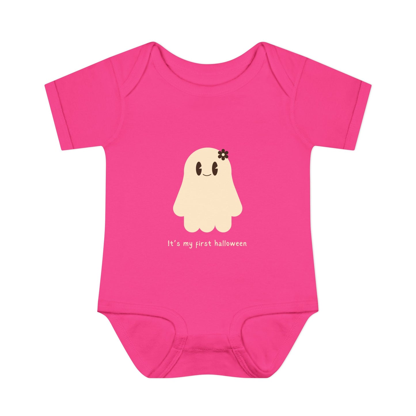 Ghost First Halloween Baby Onesie
