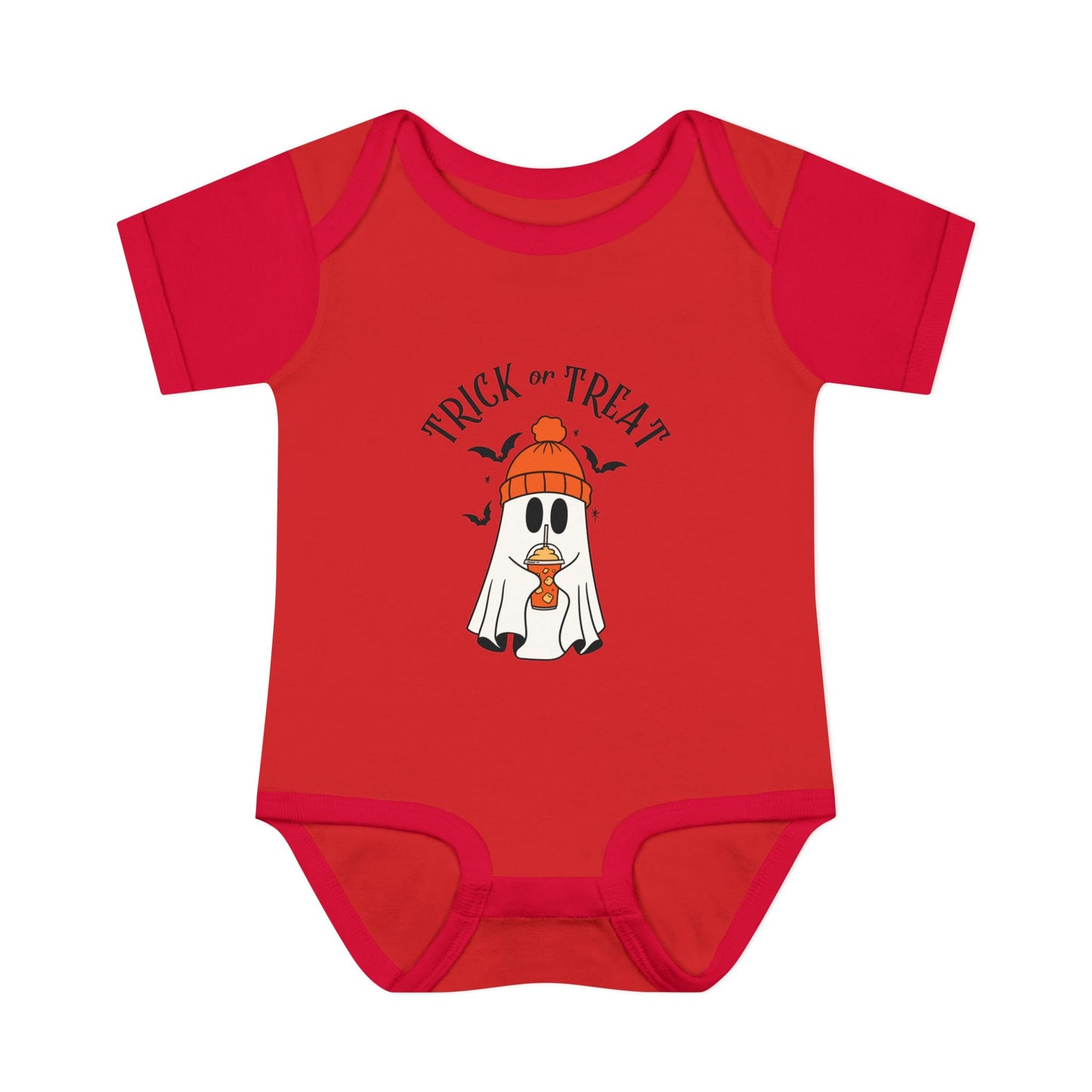 Trick or Treat Ghost Baby Onesie