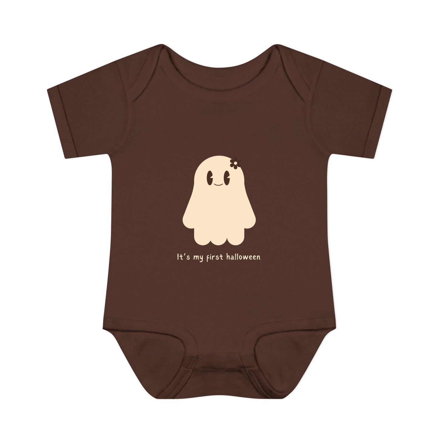 Ghost First Halloween Baby Onesie
