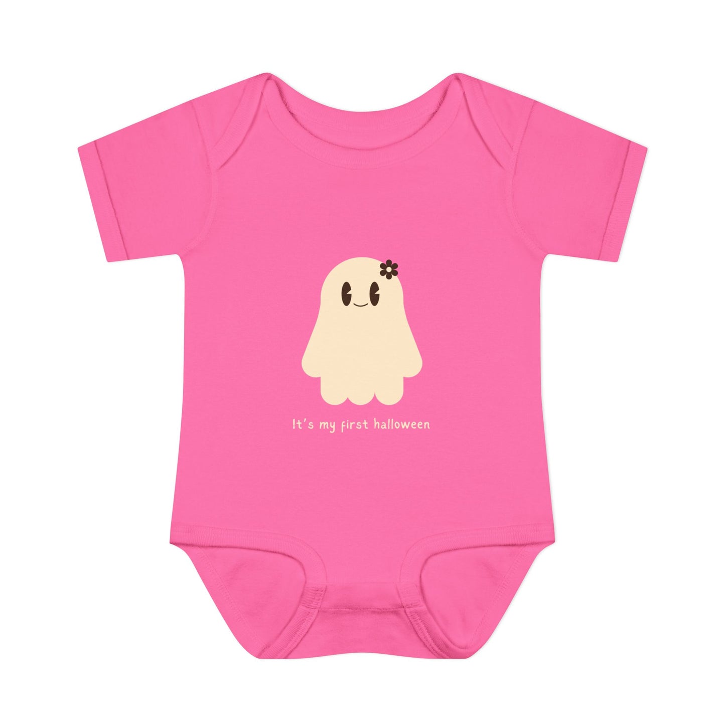 Ghost First Halloween Baby Onesie