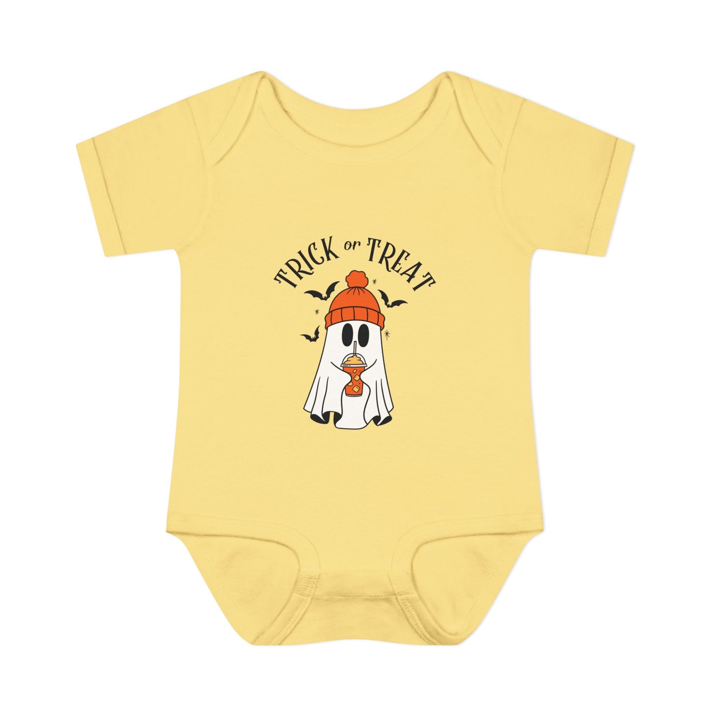 Trick or Treat Ghost Baby Onesie
