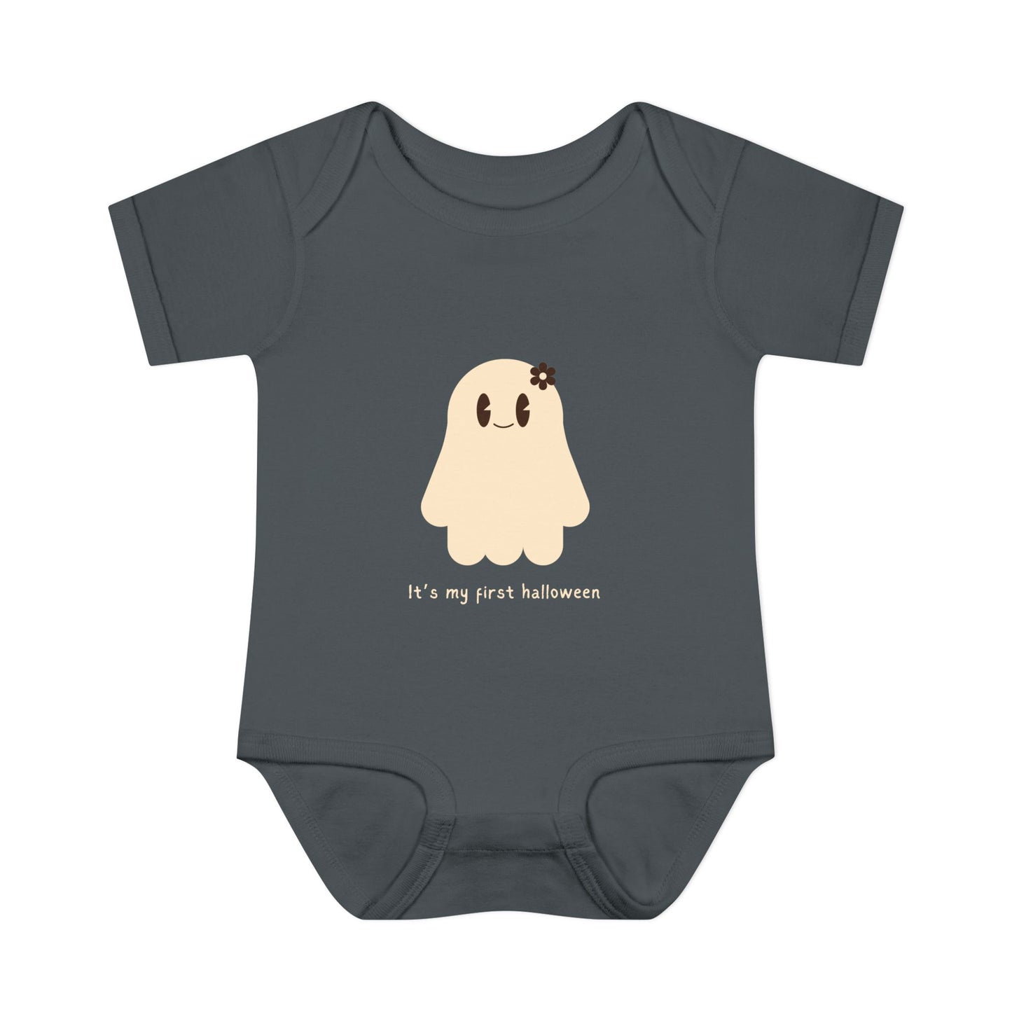 Ghost First Halloween Baby Onesie