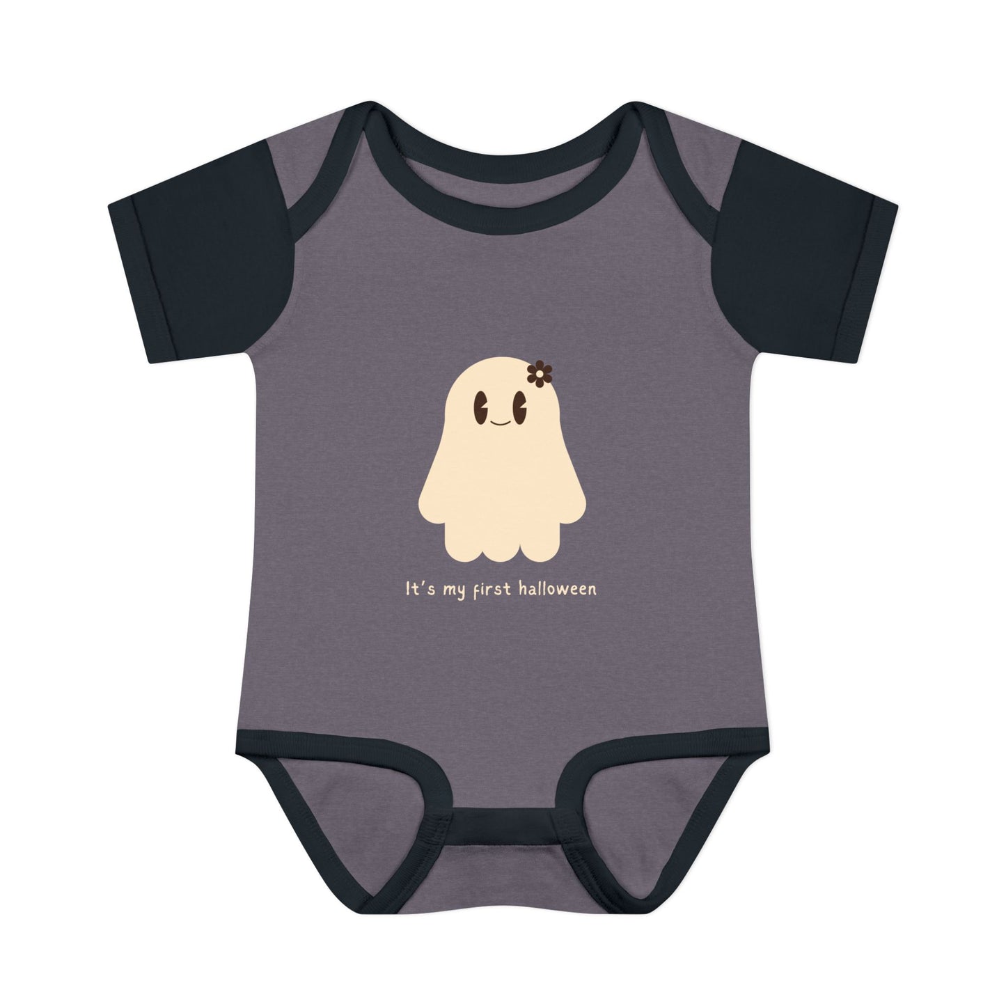 Ghost First Halloween Baby Onesie