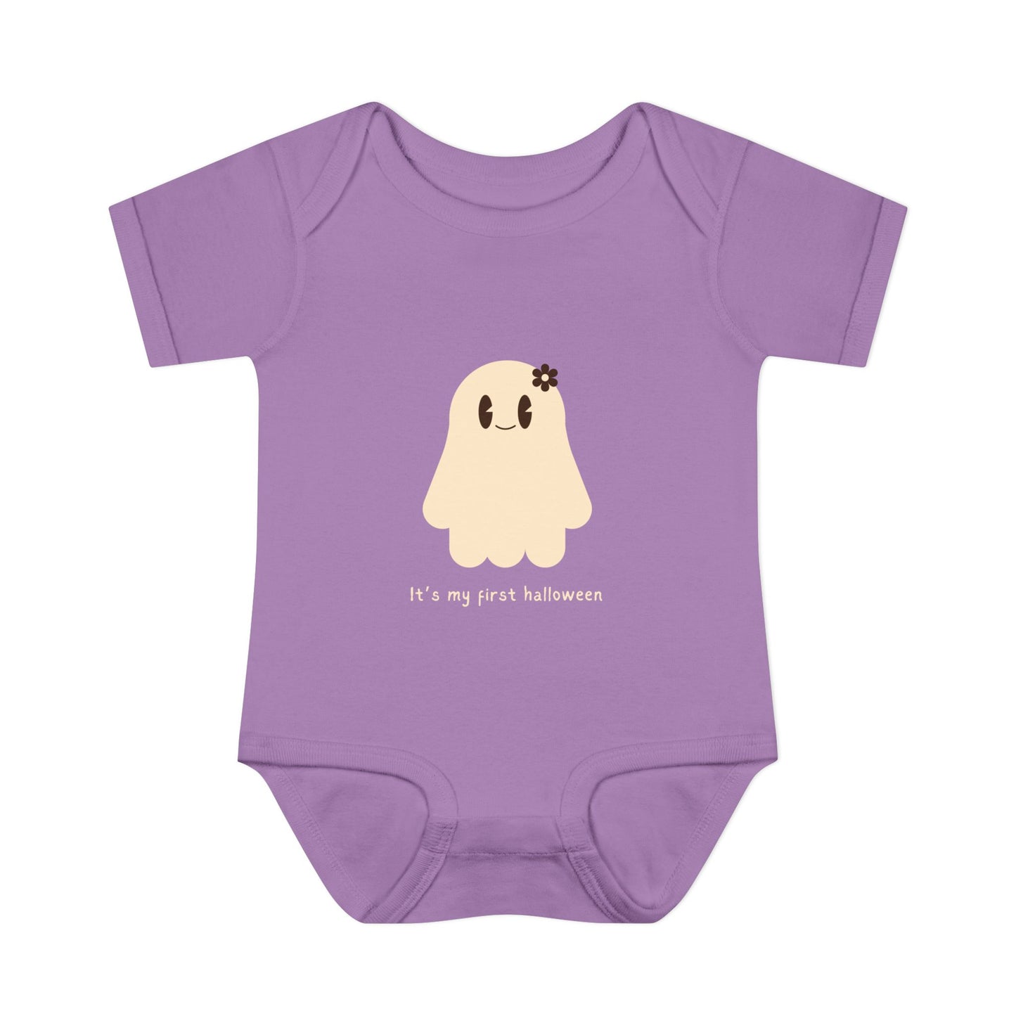Ghost First Halloween Baby Onesie