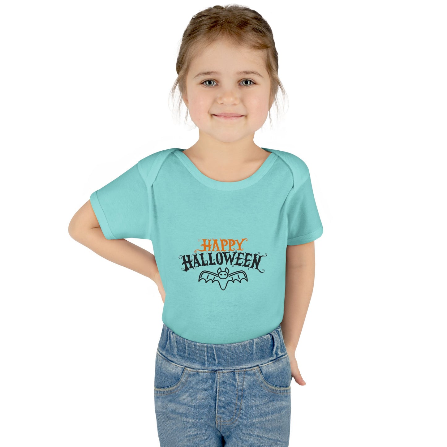 Happy Halloween Bat Baby Onesie