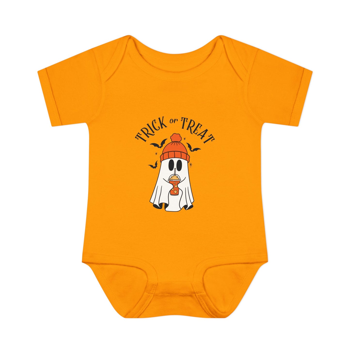 Trick or Treat Ghost Baby Onesie