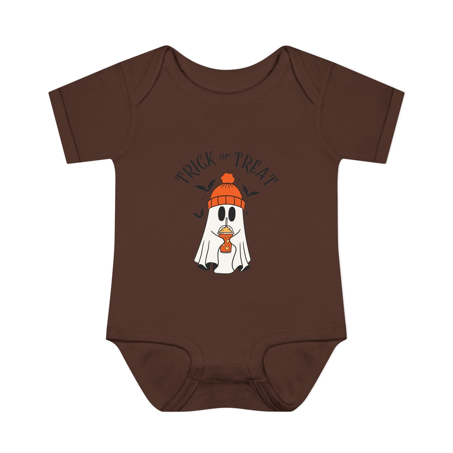 Trick or Treat Ghost Baby Onesie